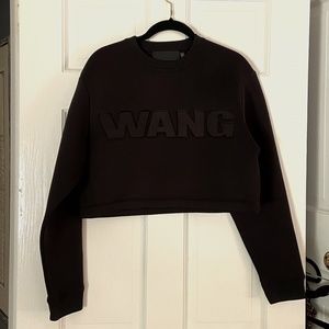 Alexander Wang X H&M cropped crew neck